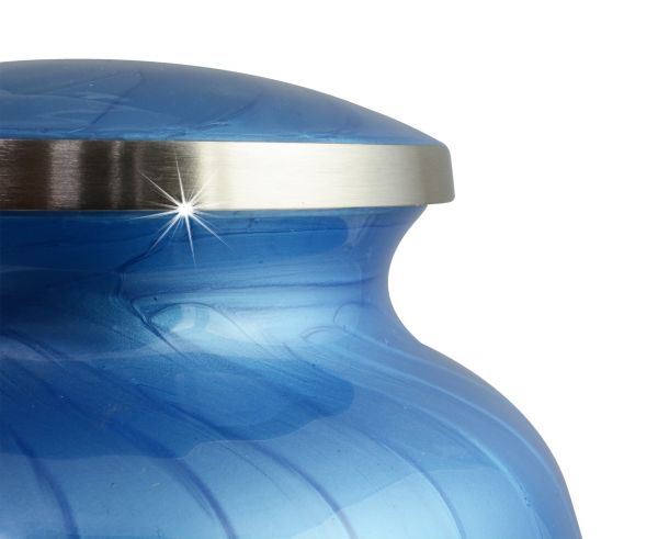 Timeless Ocean Adult Brass Urn